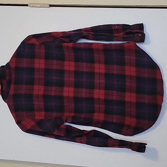 Passport woman's flannel long sleeve shirt M - Picture 5 of 6